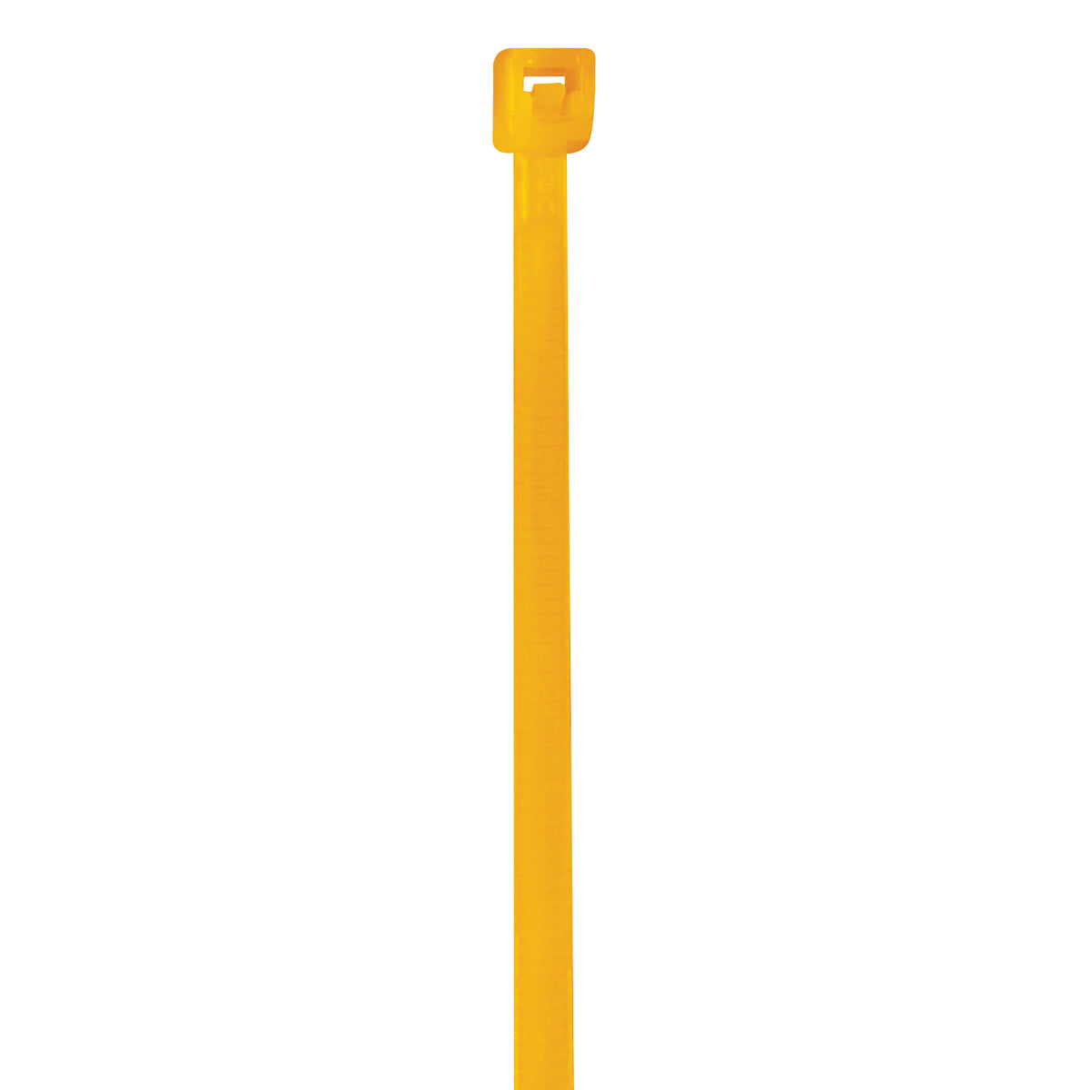 14" (50 lb Tensile) Fluorescent Orange Cable Ties 1000/Case