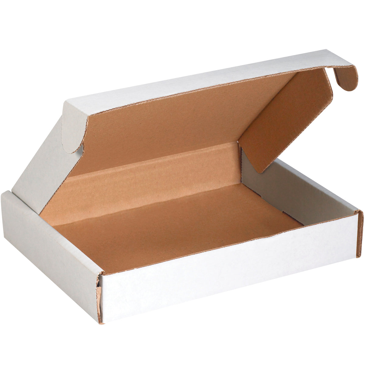 15 1/8 x 11 1/8 x 2 White Deluxe Literature Mailers  50/Bundle