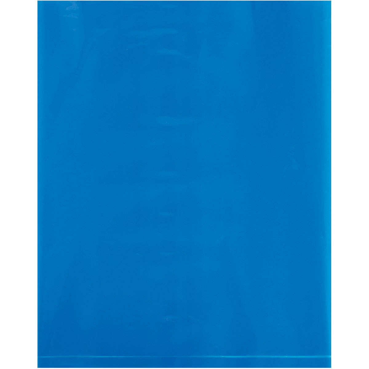 15 x 18 - 2 Mil Blue Flat Poly Bags 1000/Case