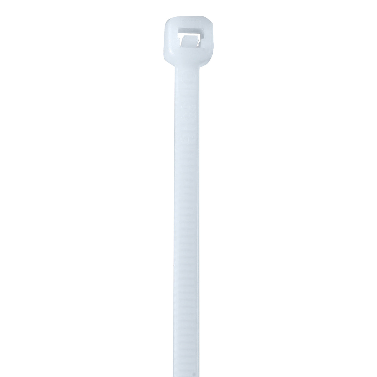 17" (50 lb Tensile) Clear Nylon Cable Ties 1000/Case