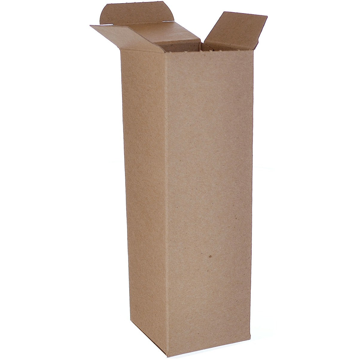2 1/2 x 2 1/2 x 8 Brown 24pt 1-pc Chipboard Folding Carton  250/Case