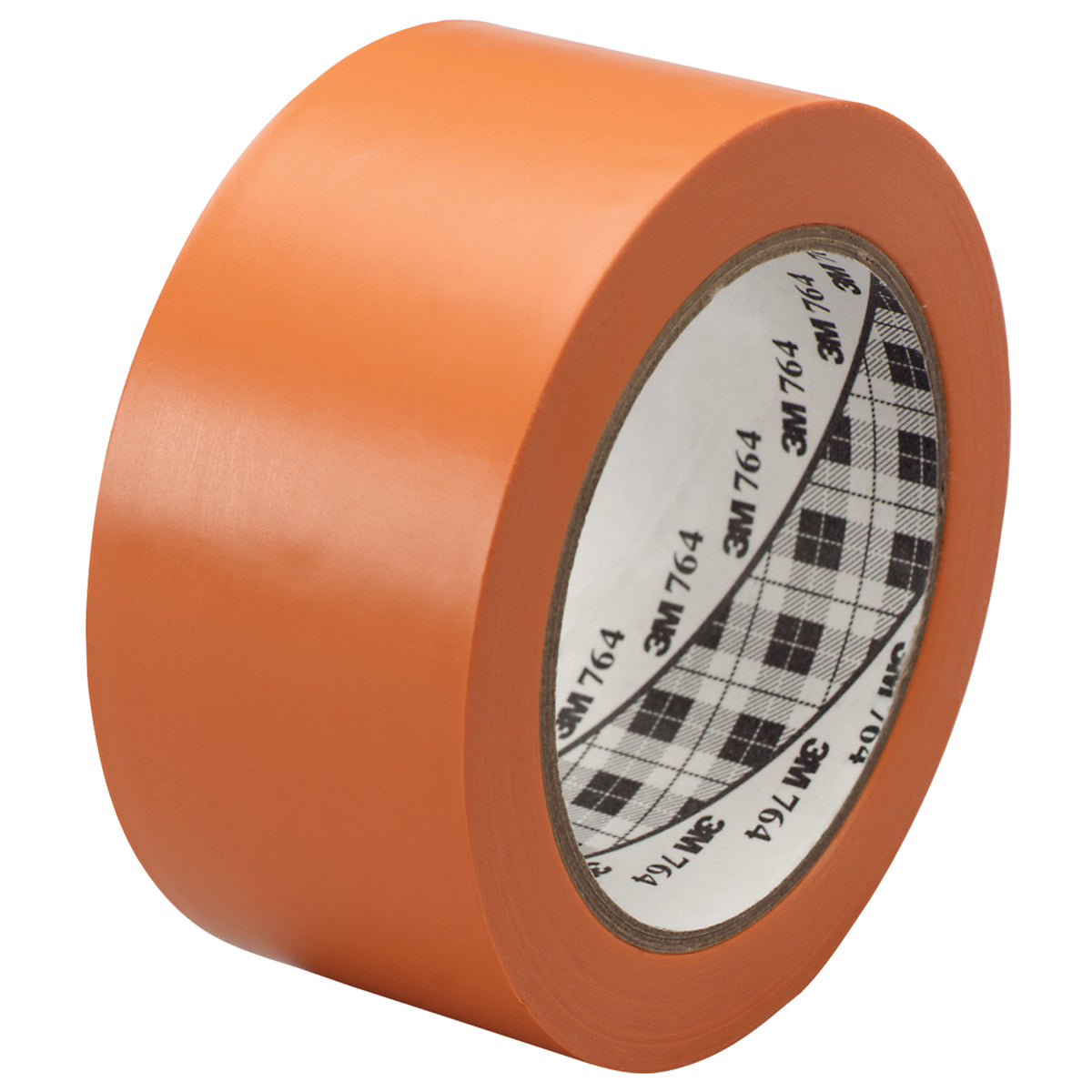 2" x 36 yds. Orange 3M 764 Vinyl Tape 6/Case