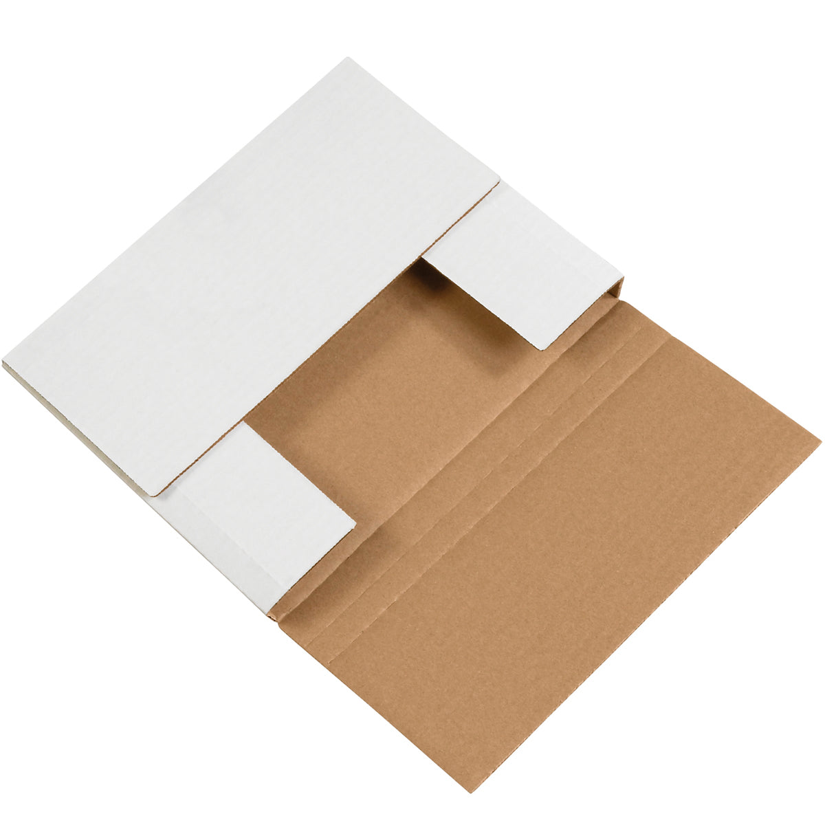 20 x 16 x 2 White Easy-Fold Mailers  50/Bundle
