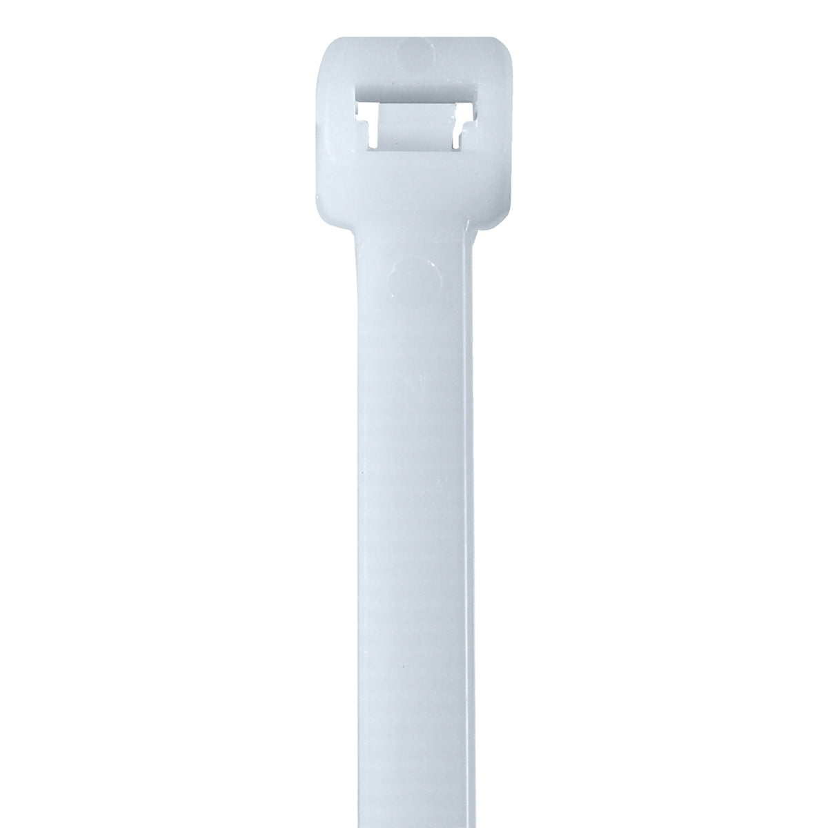 21" (175 lb Tensile) Jumbo Clear Nylon Cable Ties 100/Case