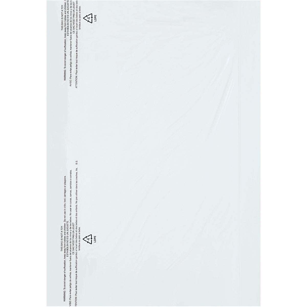 21 x 7 x 40 Clear Garment Bags
