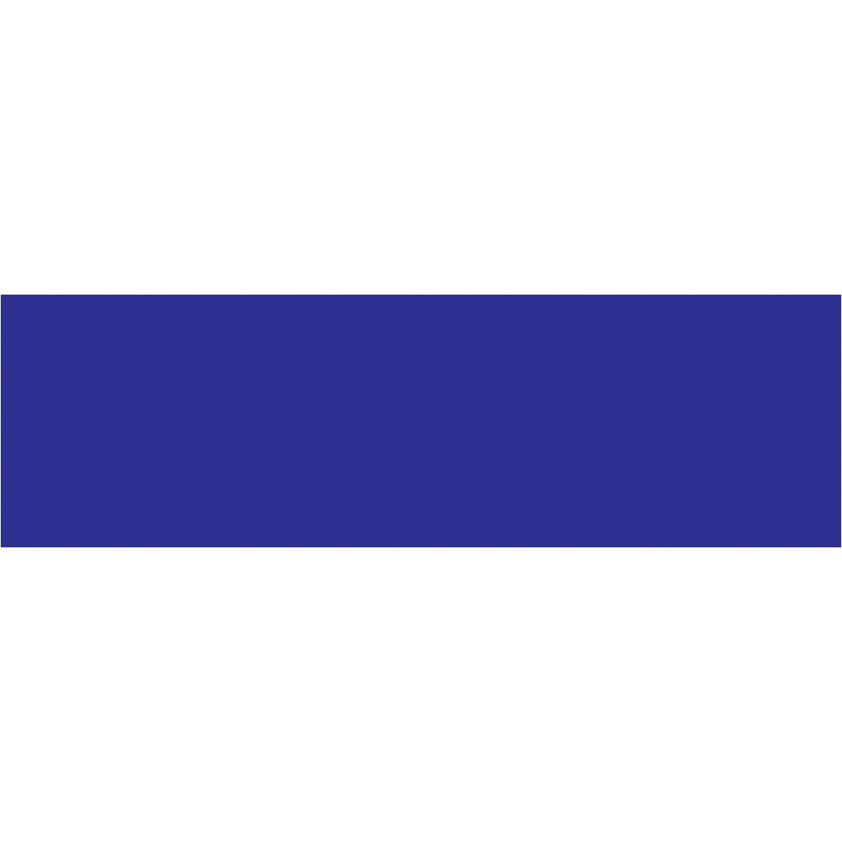 3 x 10" Dark Blue Inventory Rectangle Labels 250/Roll