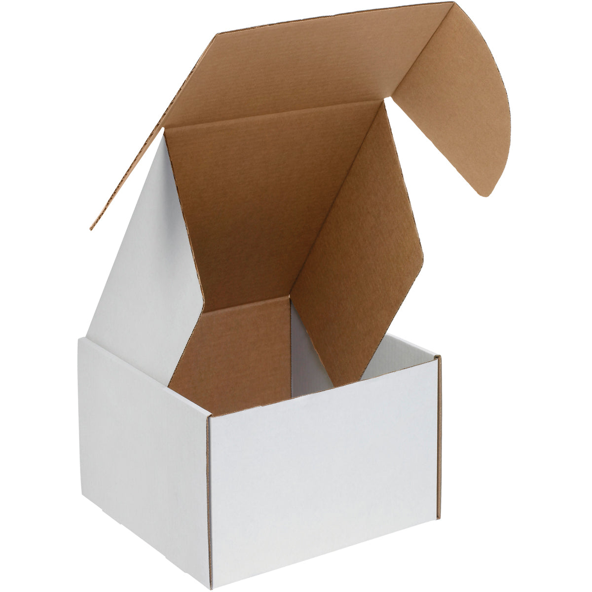 4 x 4 x 4 White Deluxe Literature Mailer  50/Bundle