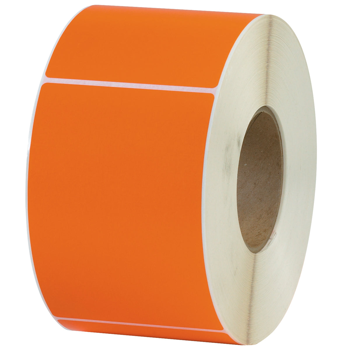 4 x 6" Orange Thermal Transfer Labels 4/Case