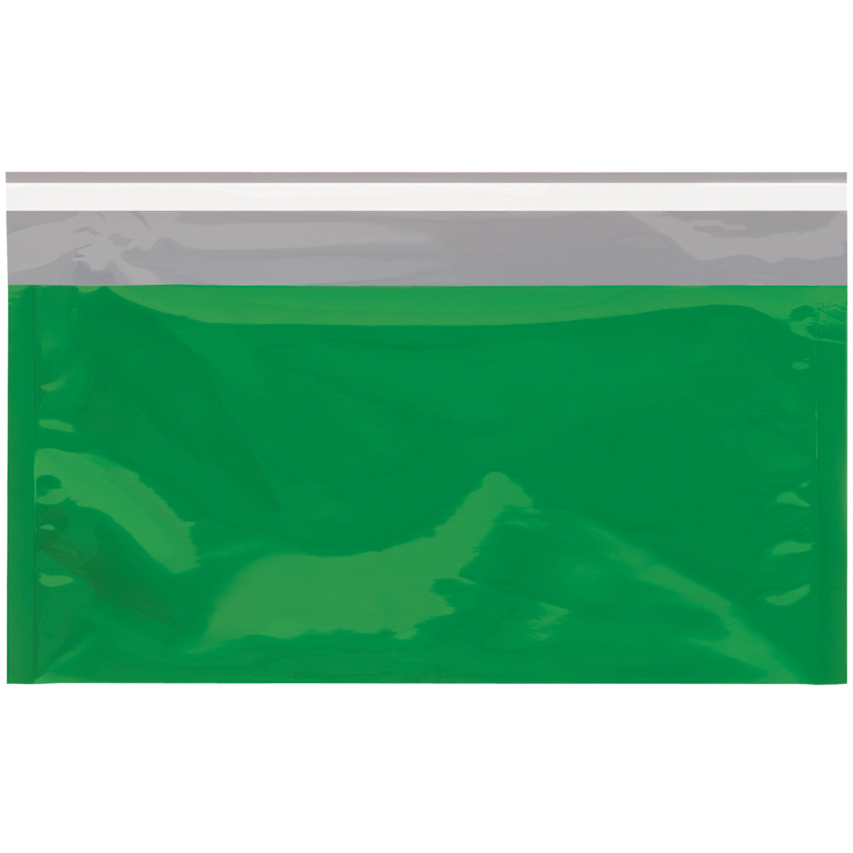 6 1/4 x 10 1/4 Green Metallic Mailers 250/Case
