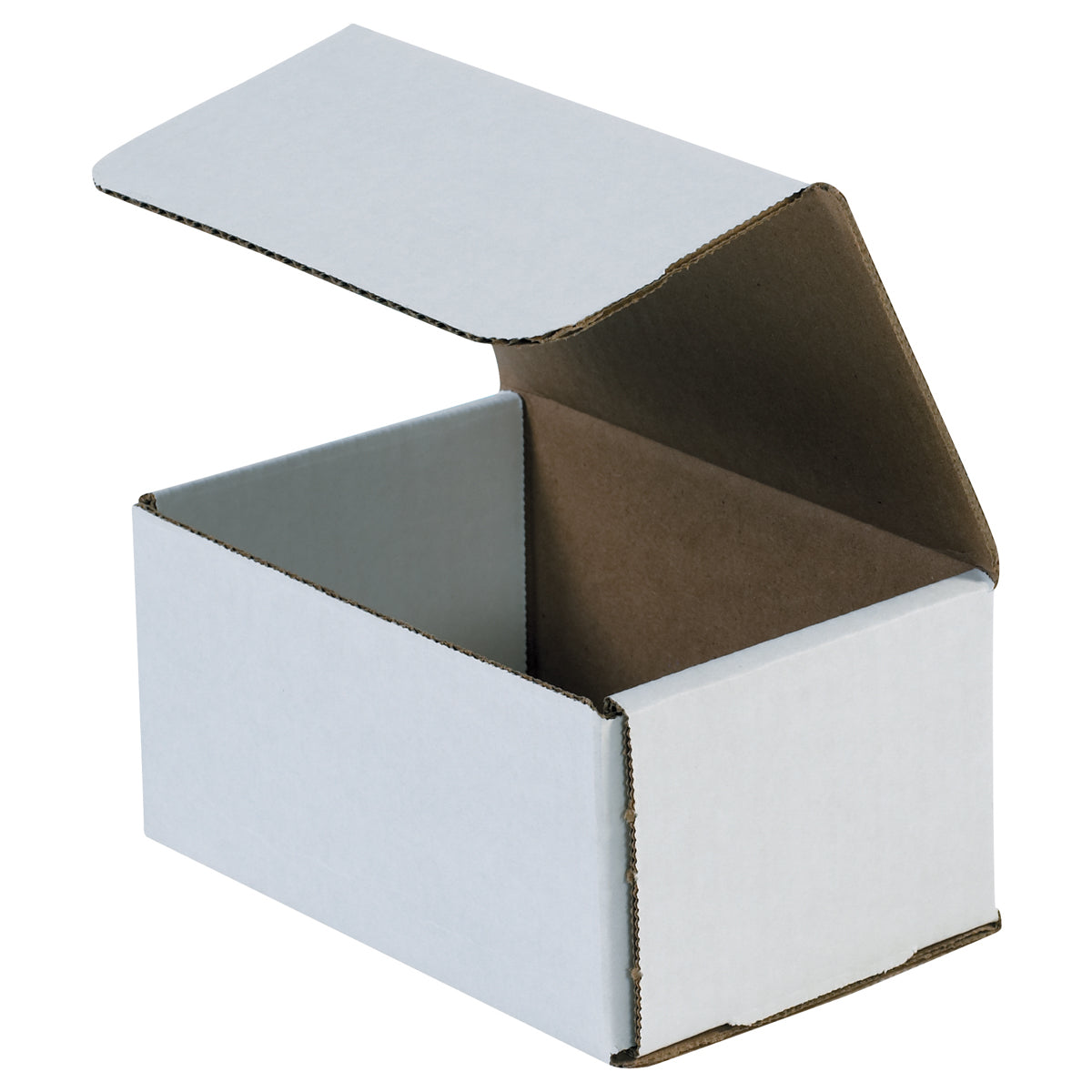 6 x 5 x 3 White Corrugated Mailers  50/Bundle