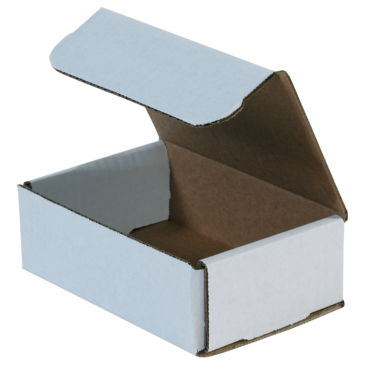 7 x 5 x 2 White Corrugated Mailers 50/Bundle