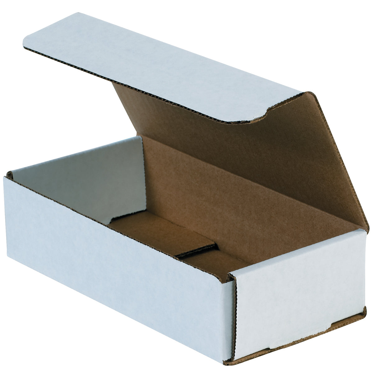 8 x 5 x 2 White Corrugated Mailers 50/Bundle