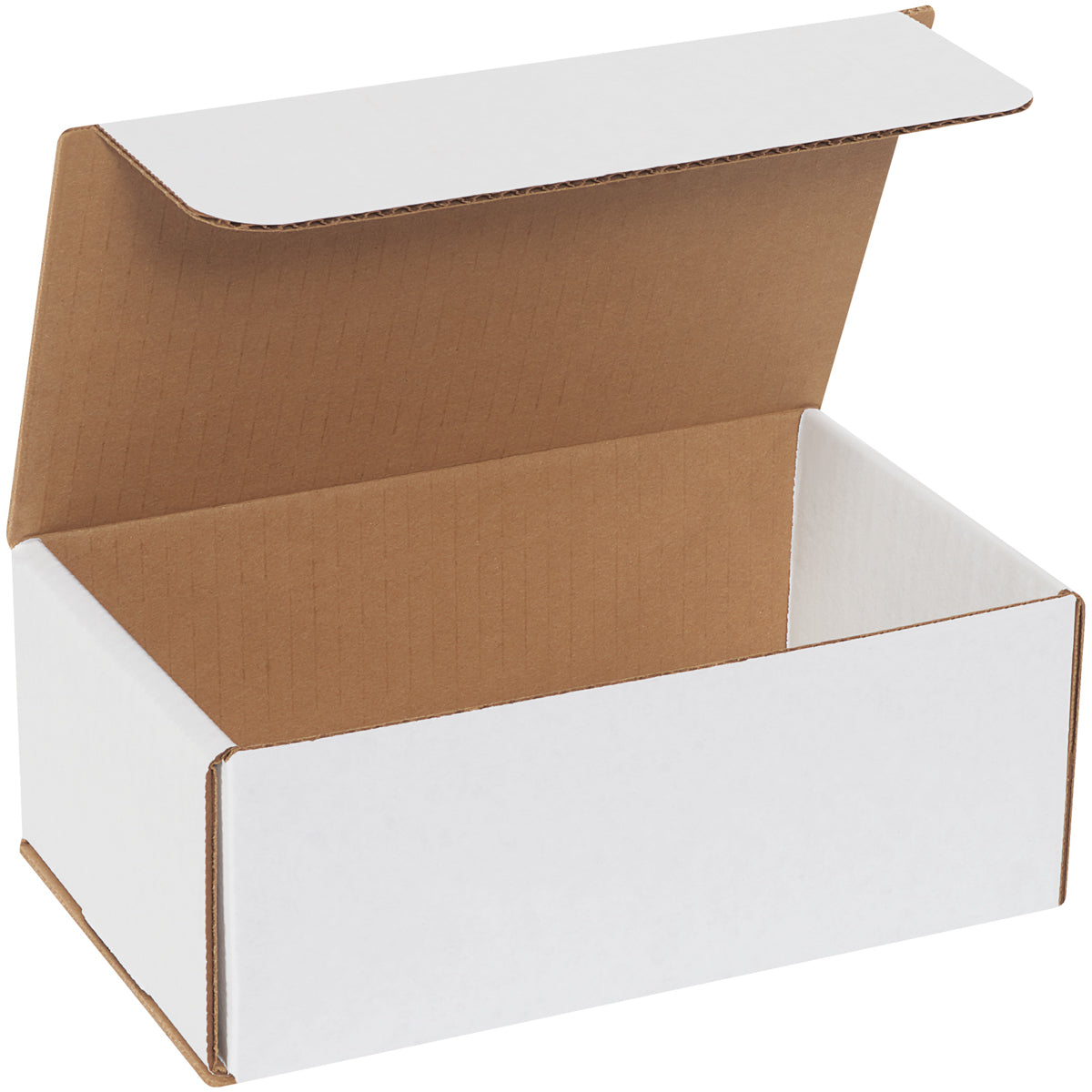 8 x 5 x 3 White Corrugated Mailers 50/Bundle
