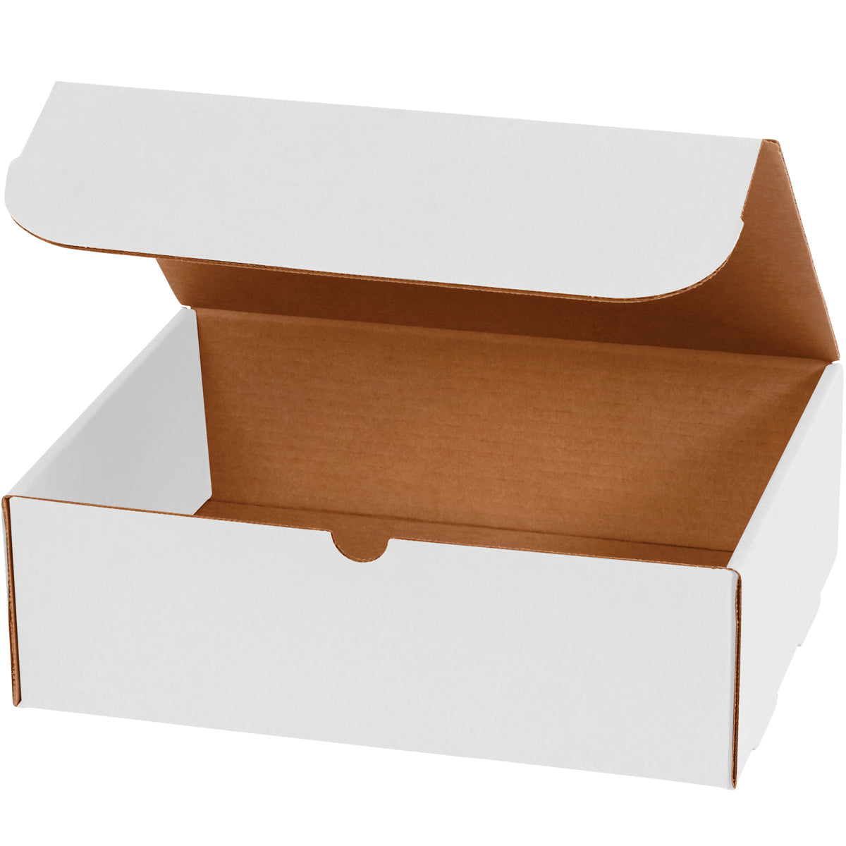 9 x 8 x 5 White Corrugated Mailers 50/Bundle