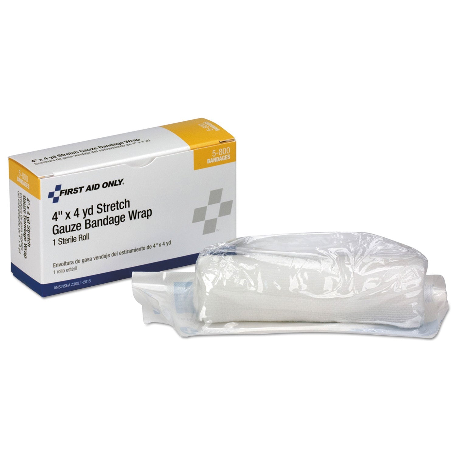 24 Unit ANSI Class A  Refill, 4" x 4 yd Sterile Gauze Bandage
