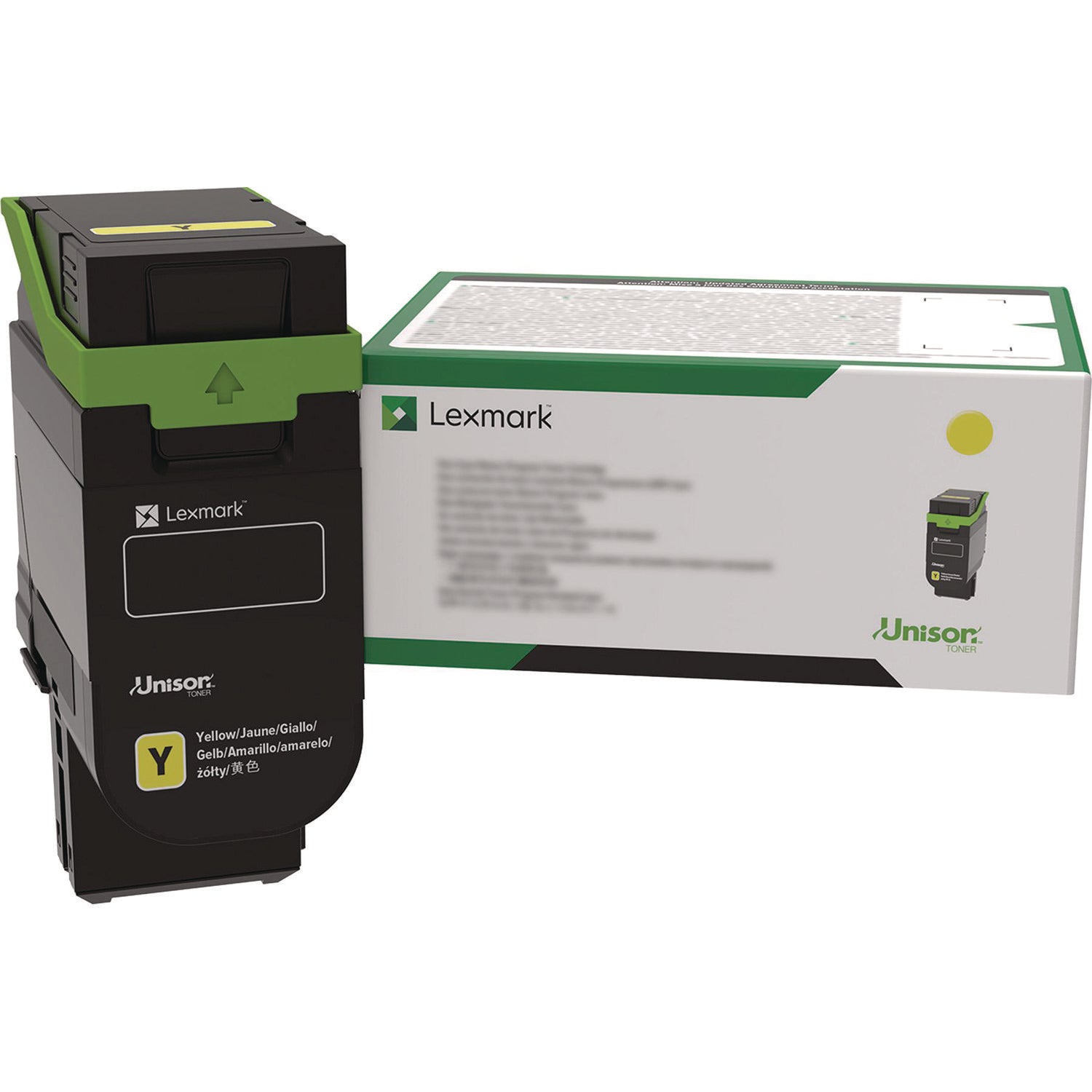75M1HY0 Toner, 8,800 Page-Yield, Yellow