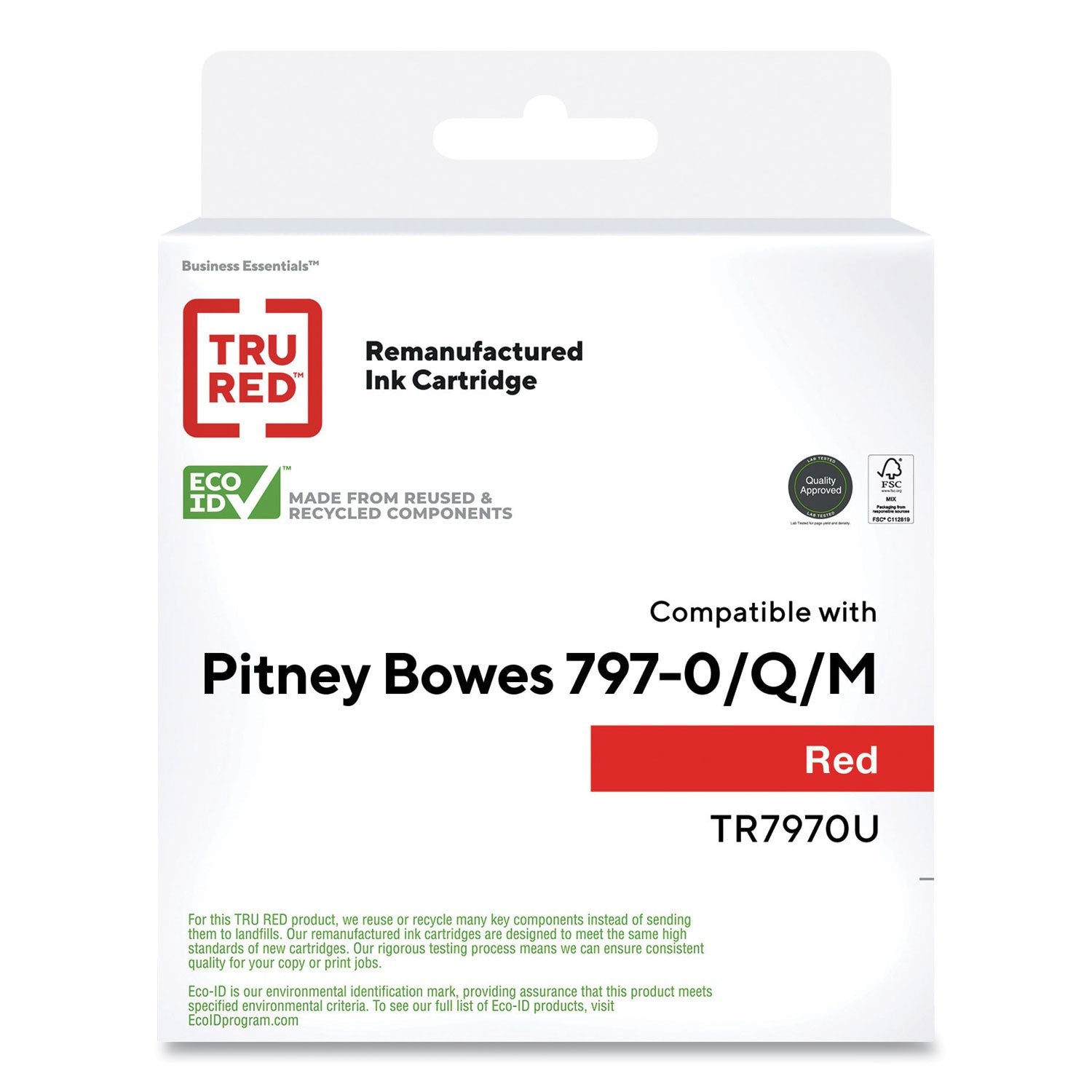 Compatible 797-0 Ink, 800 Page-Yield, Red