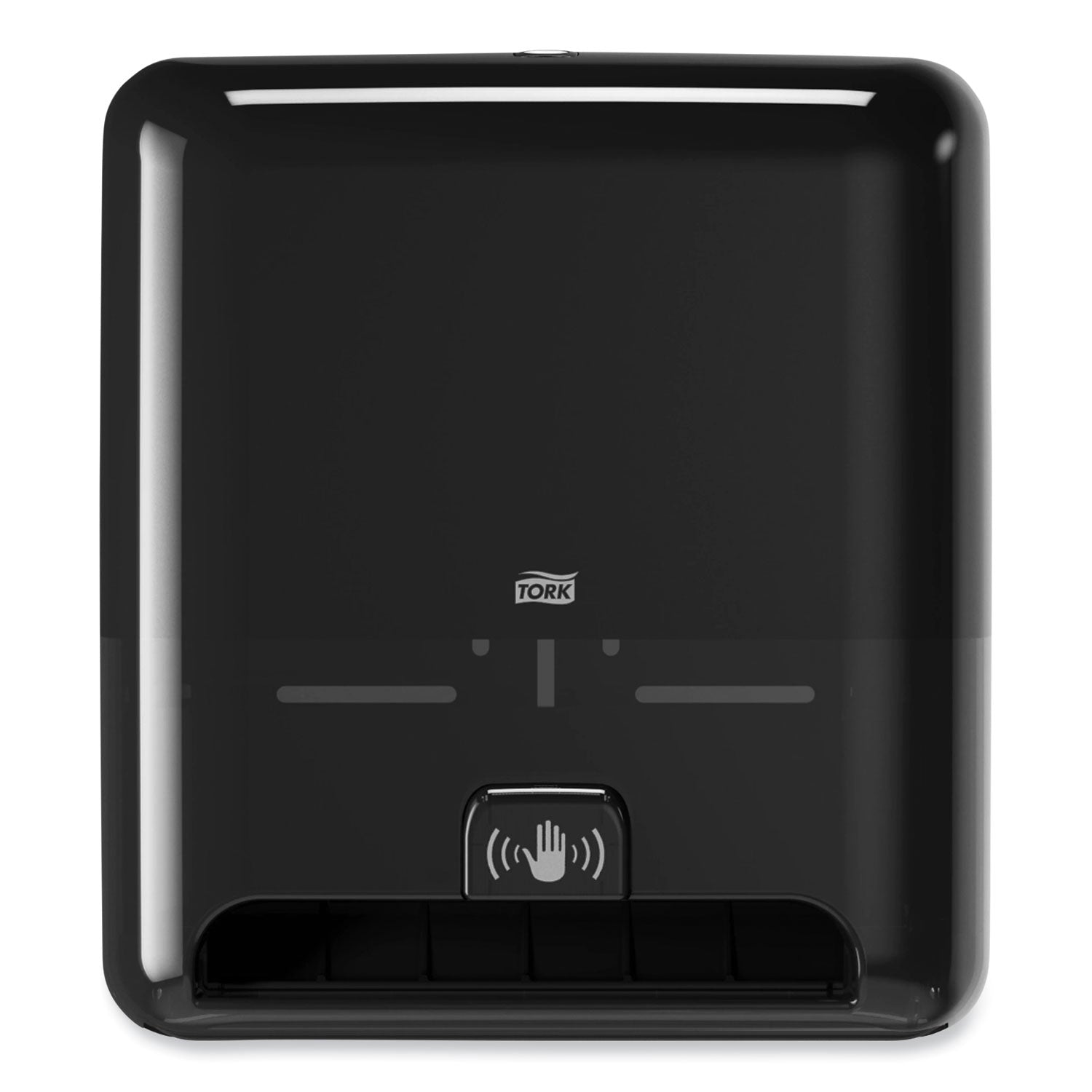 Elevation Matic Hand Towel Dispenser with Intuition Sensor, 13 x 8 x 14.5, Black