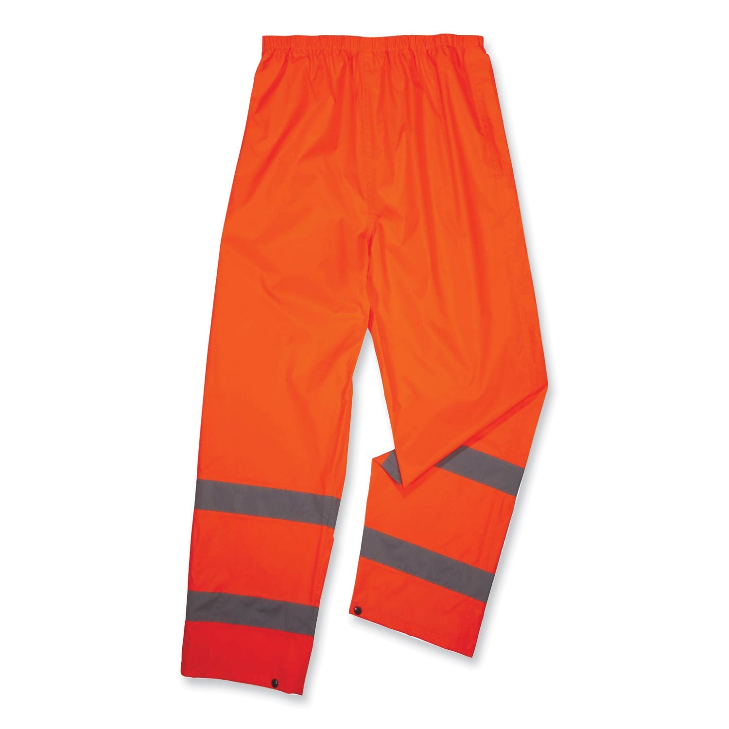 GloWear 8916 Class E Lightweight Hi-Vis Rain Pants, Small, Orange