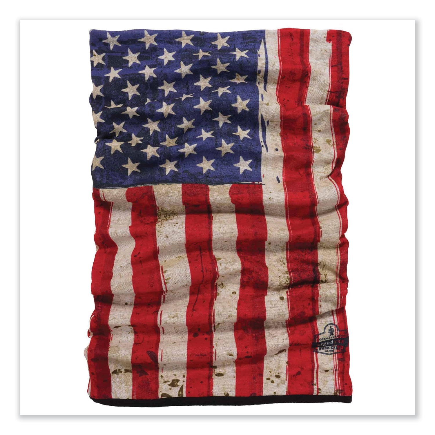N-Ferno 6491 Reversible Thermal Fleece   Poly Multi-Band, One Size Fits Most, American Flag
