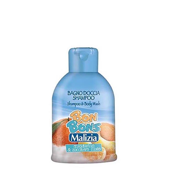 Malizia BonBons Mandarin Cotton Candy Shampoo and Body Wash 500ml