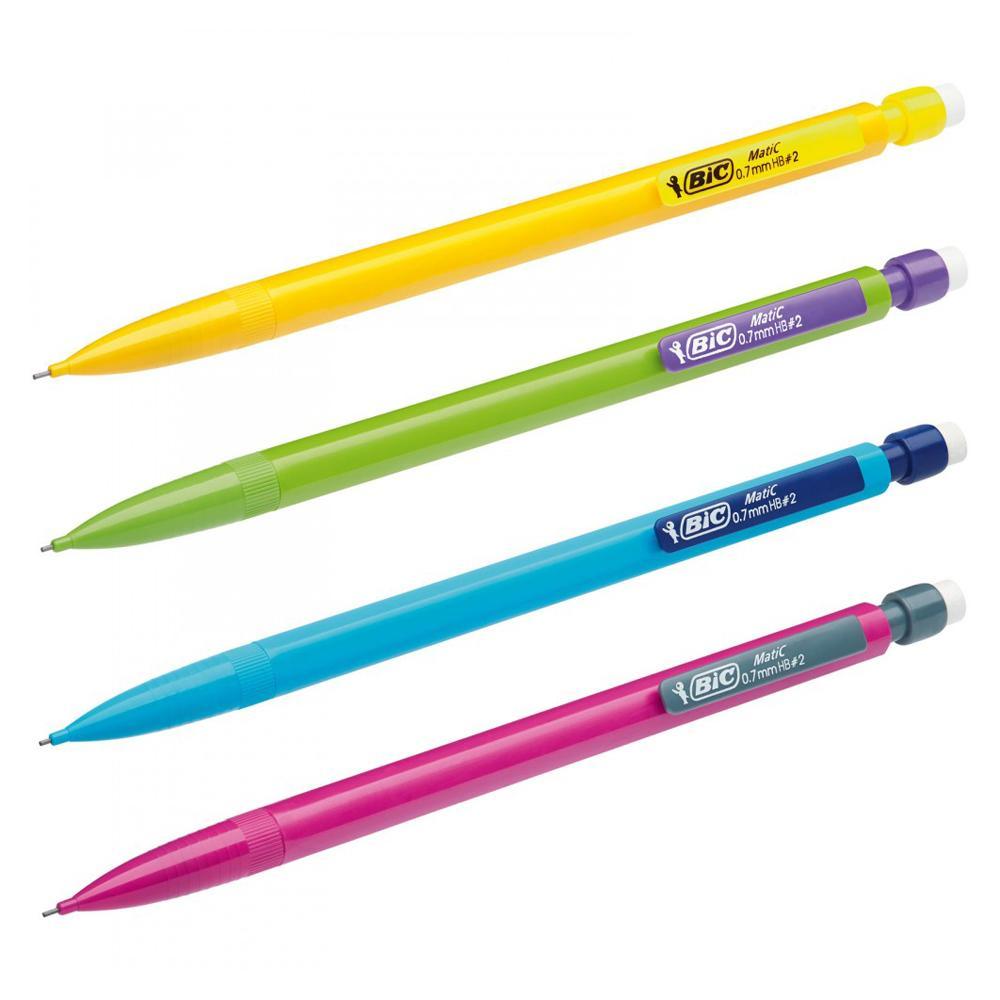 (NET) Bic Matic Fun line thickness: 0.7 mmYELLOW