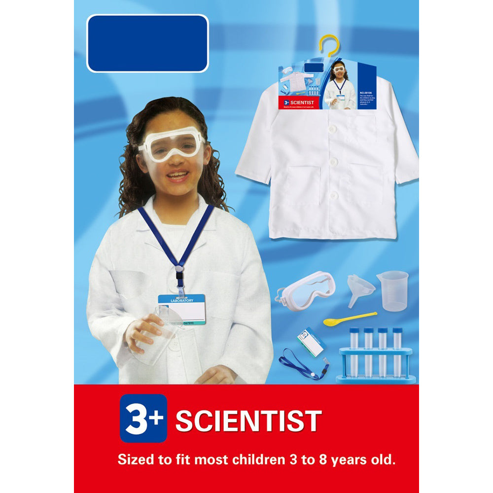 ( Net ) Scientist Children Costume For KidsSmall