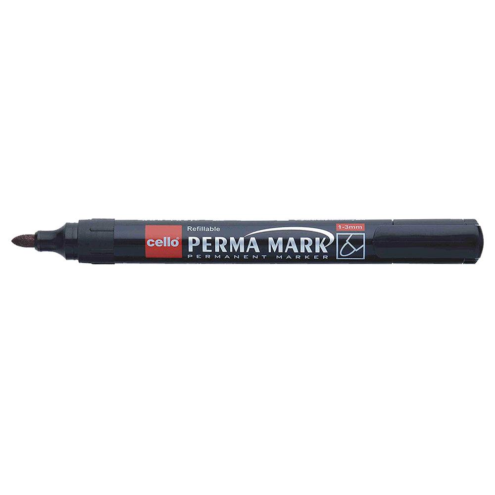 (NET) Bic Cello Assorted Permanent Marker Pen / Black / 00030