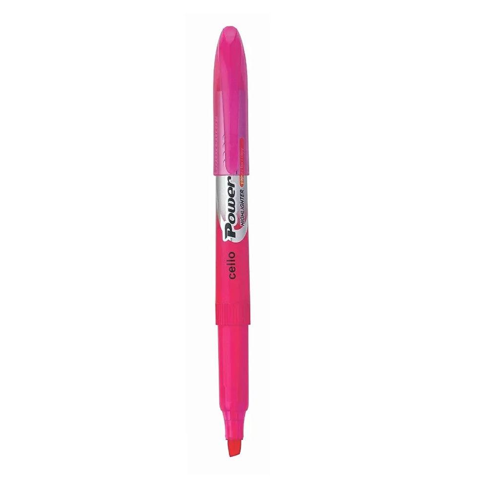 (NET) Bic Cello Power Highlighter / Pink
