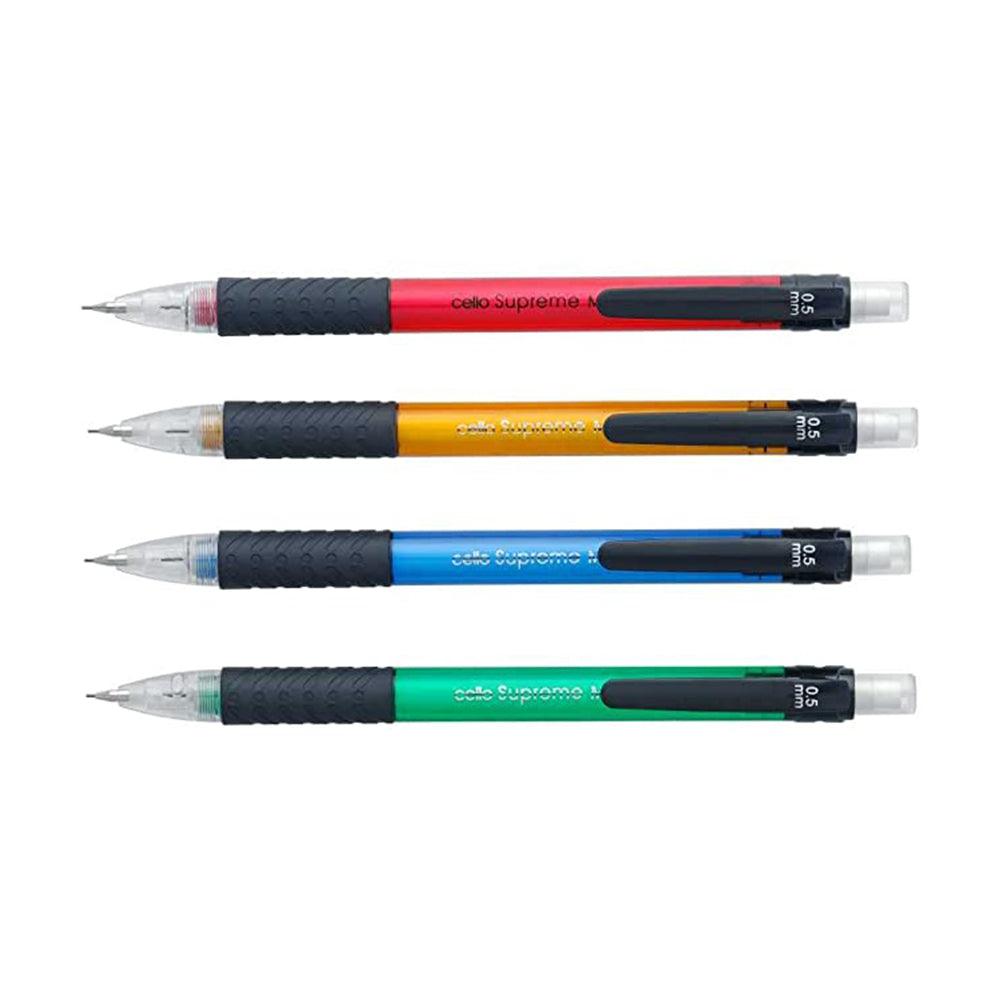 (NET) Bic Cello Supreme Mechanical Pencil 0.7mmRed