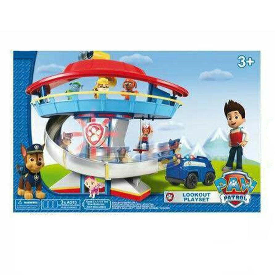 (Net) Car styling paw patrol Dog Model parking set