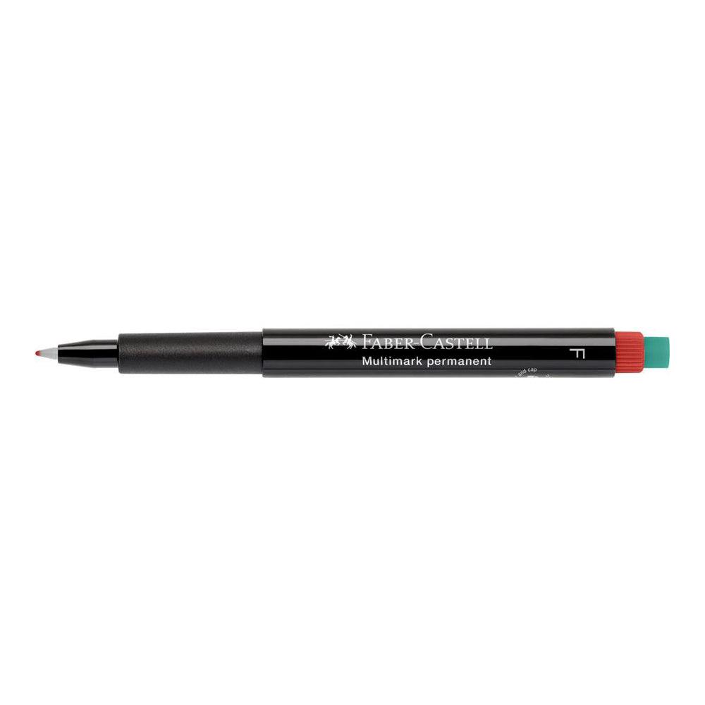 (NET) Faber Castell OHP Marker Permanent F, Red