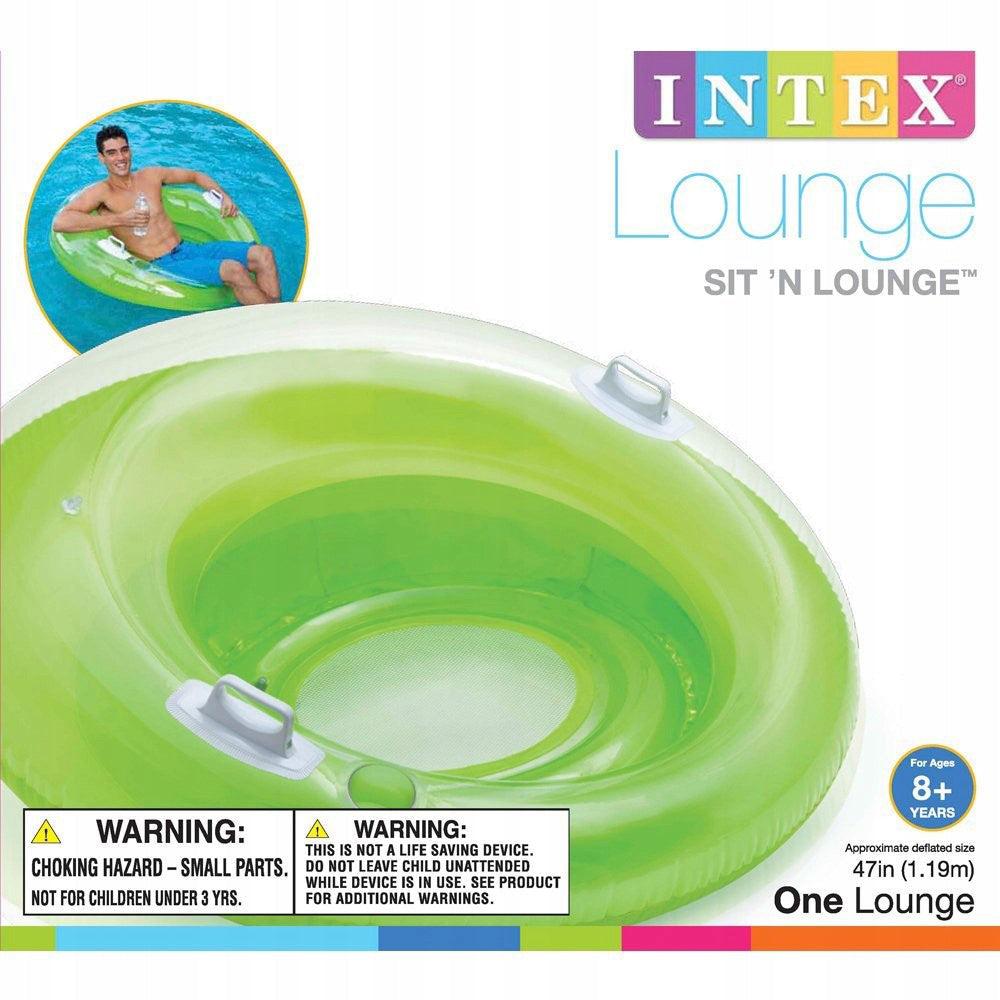 (NET) Intex 58883 - Lounge Armchair, 119 cmBlue