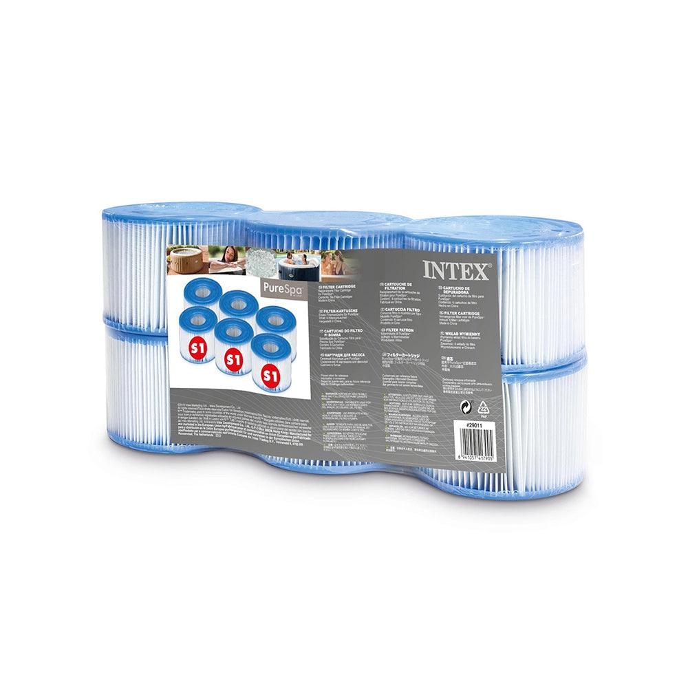 (Net) Intex Filter Cartridge S1 6Pack