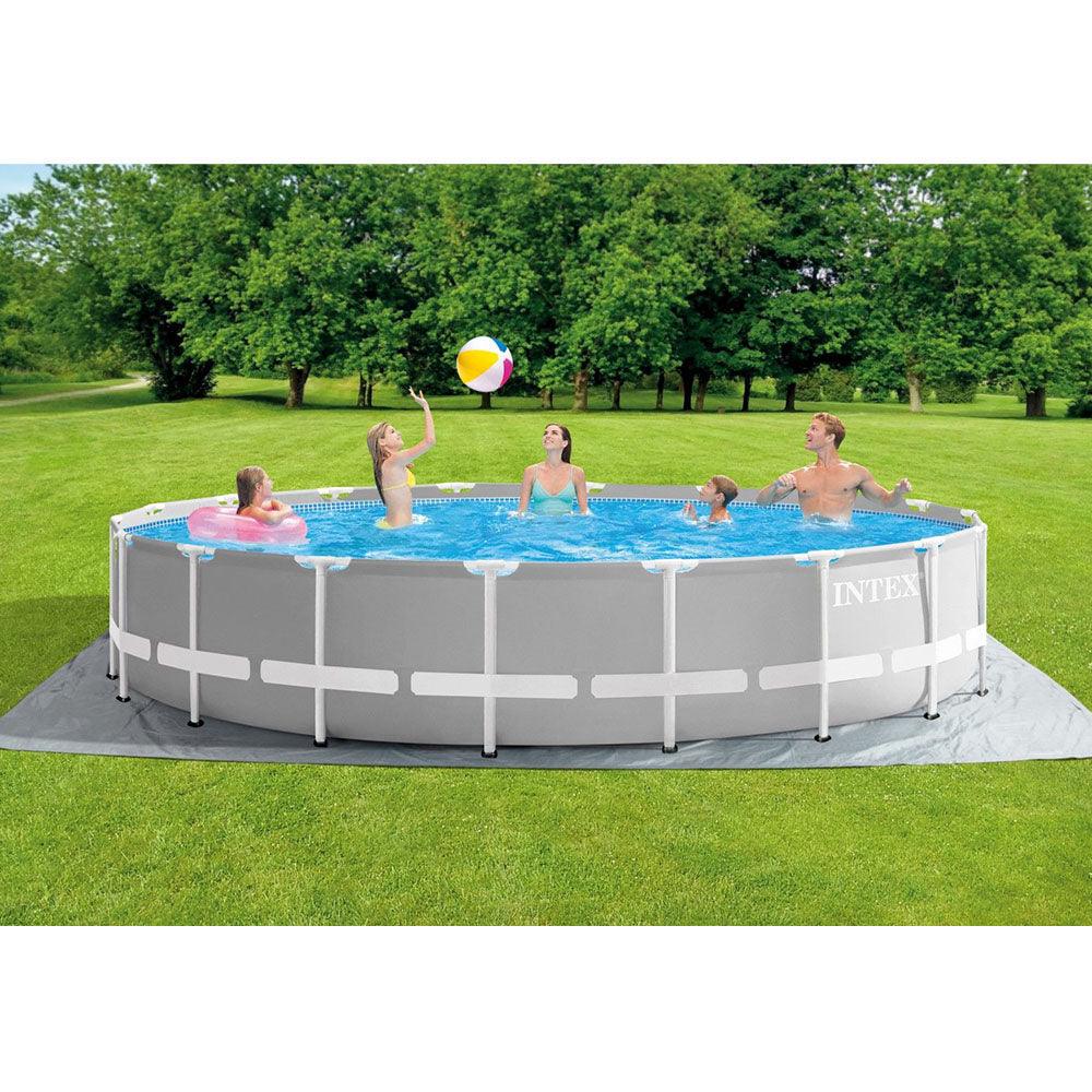 (NET) Intex  Prism Frame Pool with Filter Pump 549 x 122cm