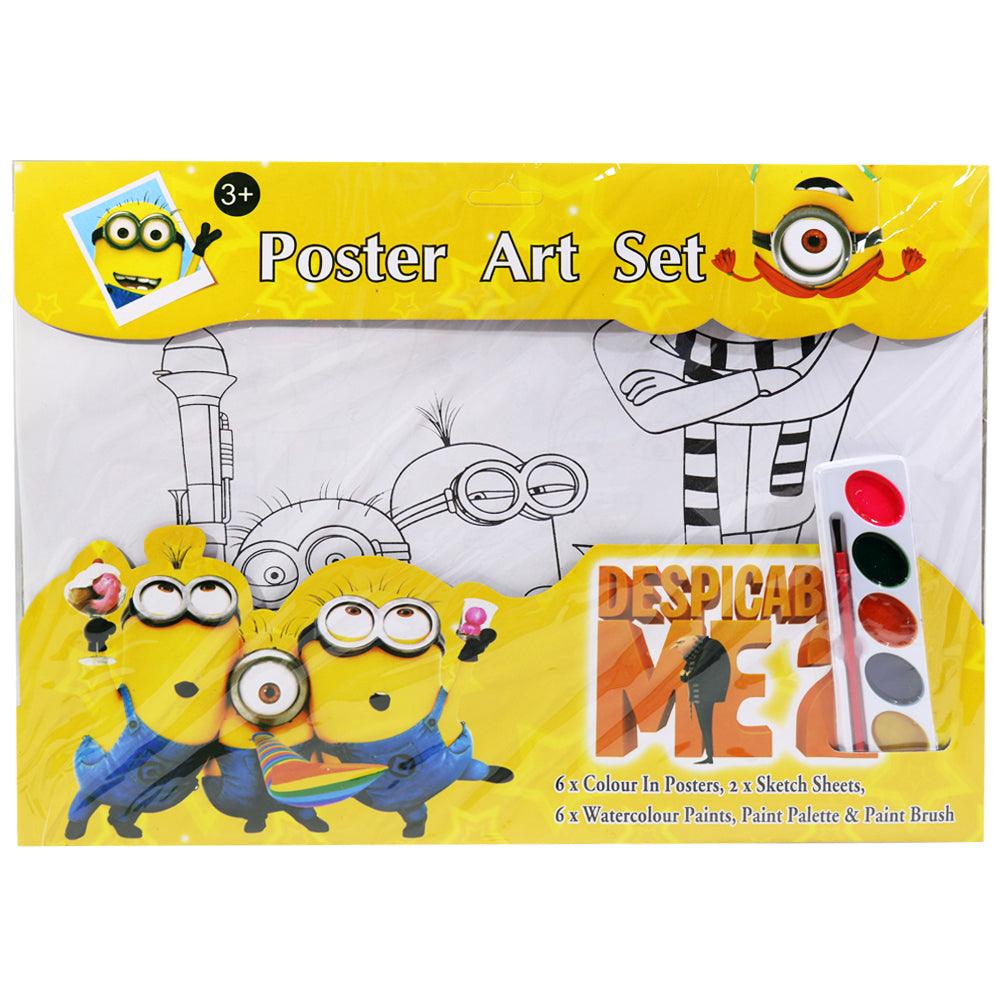 (NET) Kids characters Poster Art Set / BST-DHB / H-309Minions