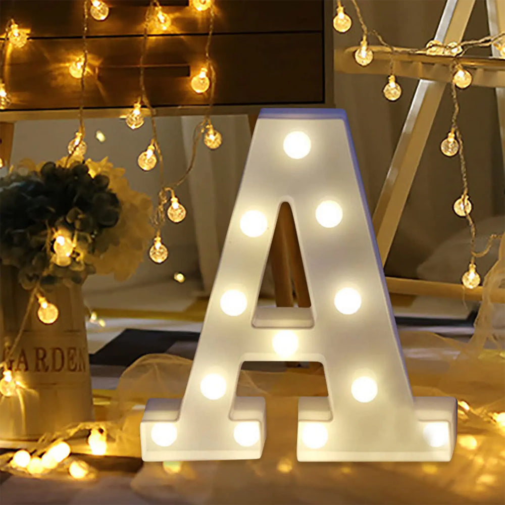 (NET) Led Light AlphabetA