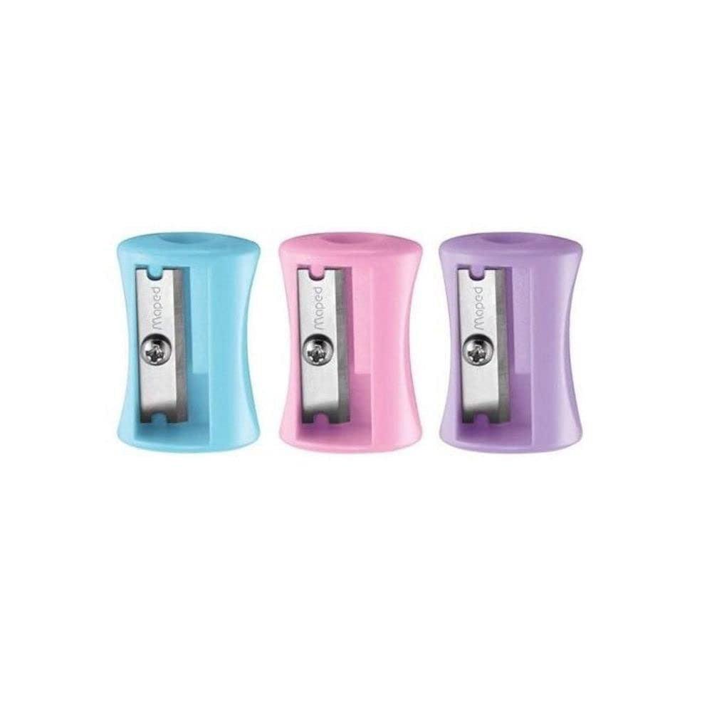 (NET) Maped Sharpener 1 Hole Vivo Pastels Assorted 1 Piece / 630119Blue