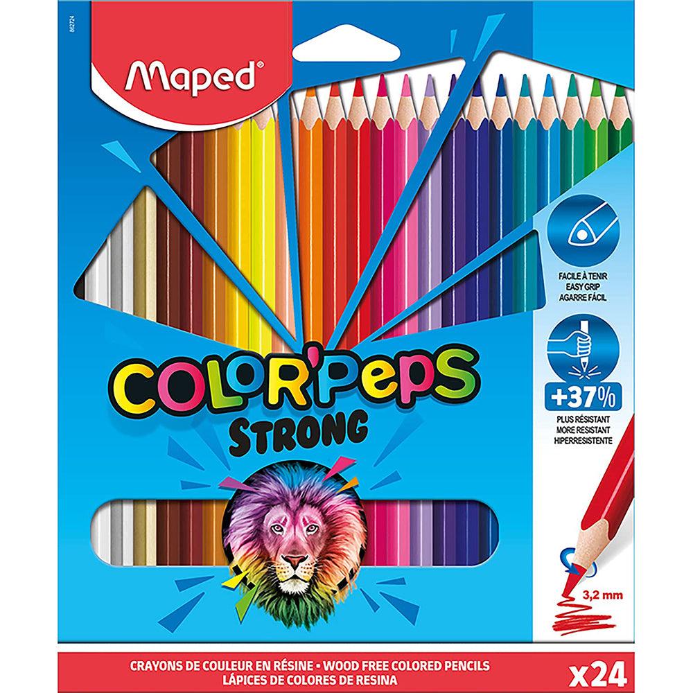 (NET) Maped  Strong Color Peps 24 Pencil / 27241