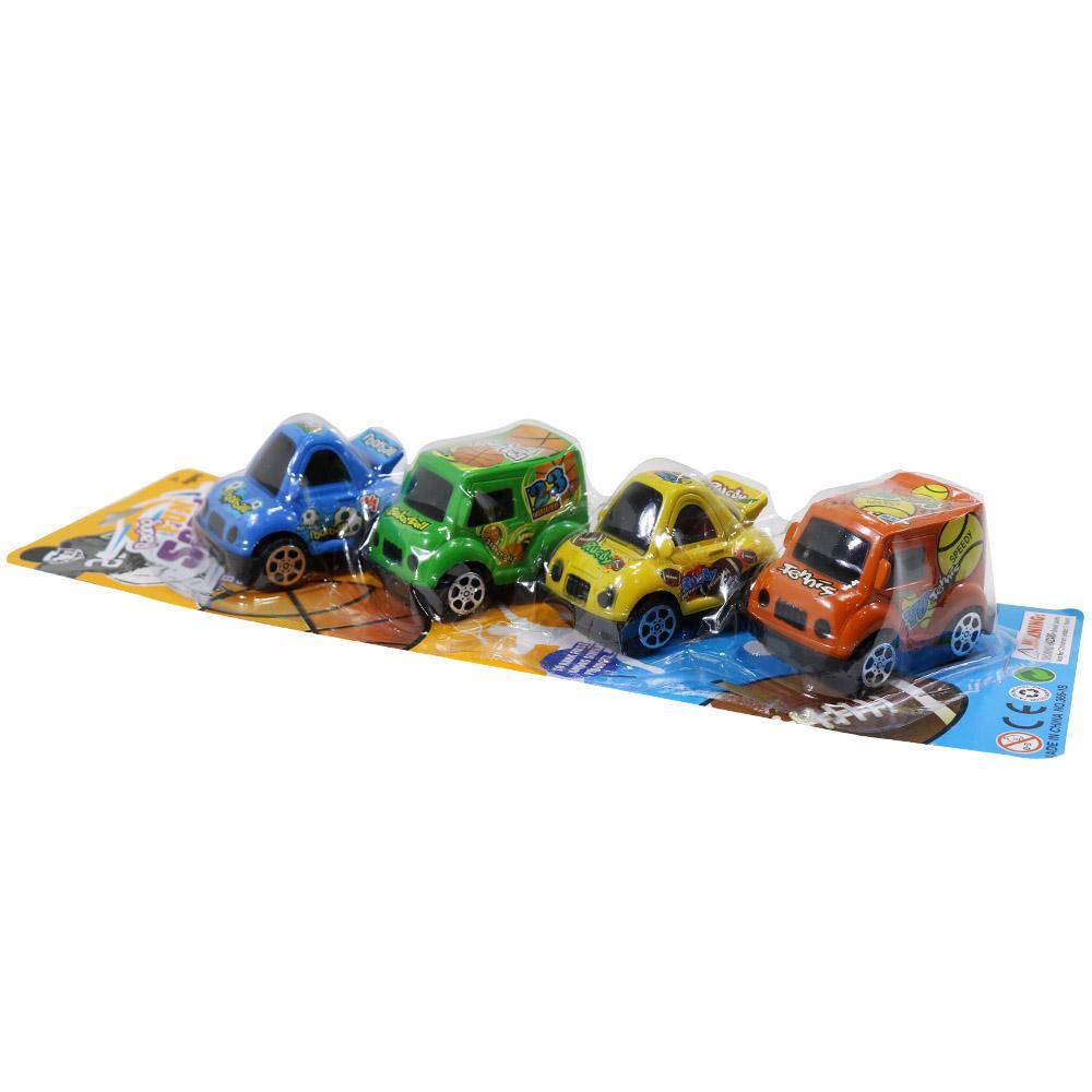 (Net) Mini Sport Car Set ( 4 Pcs)