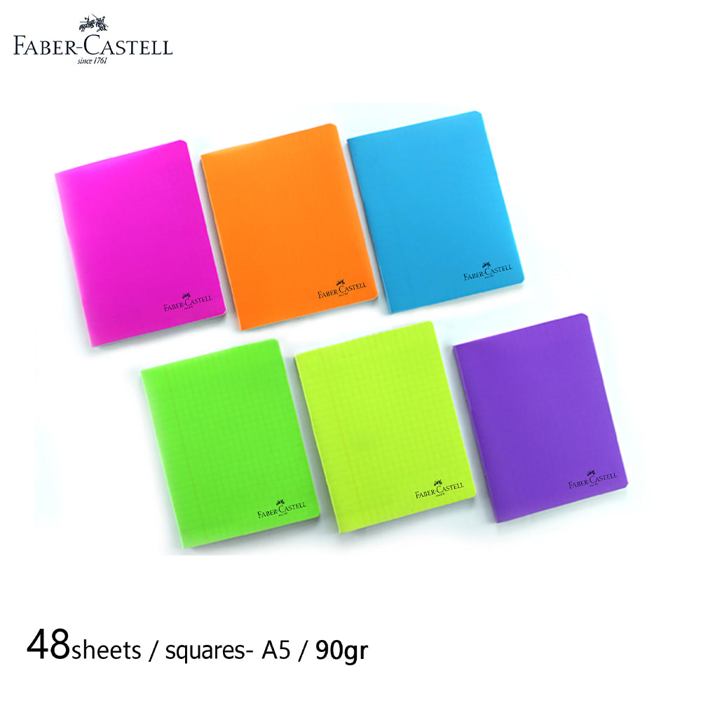(NET)Faber-Castell Stitch PolypA4 48sh  90g Sqrd.