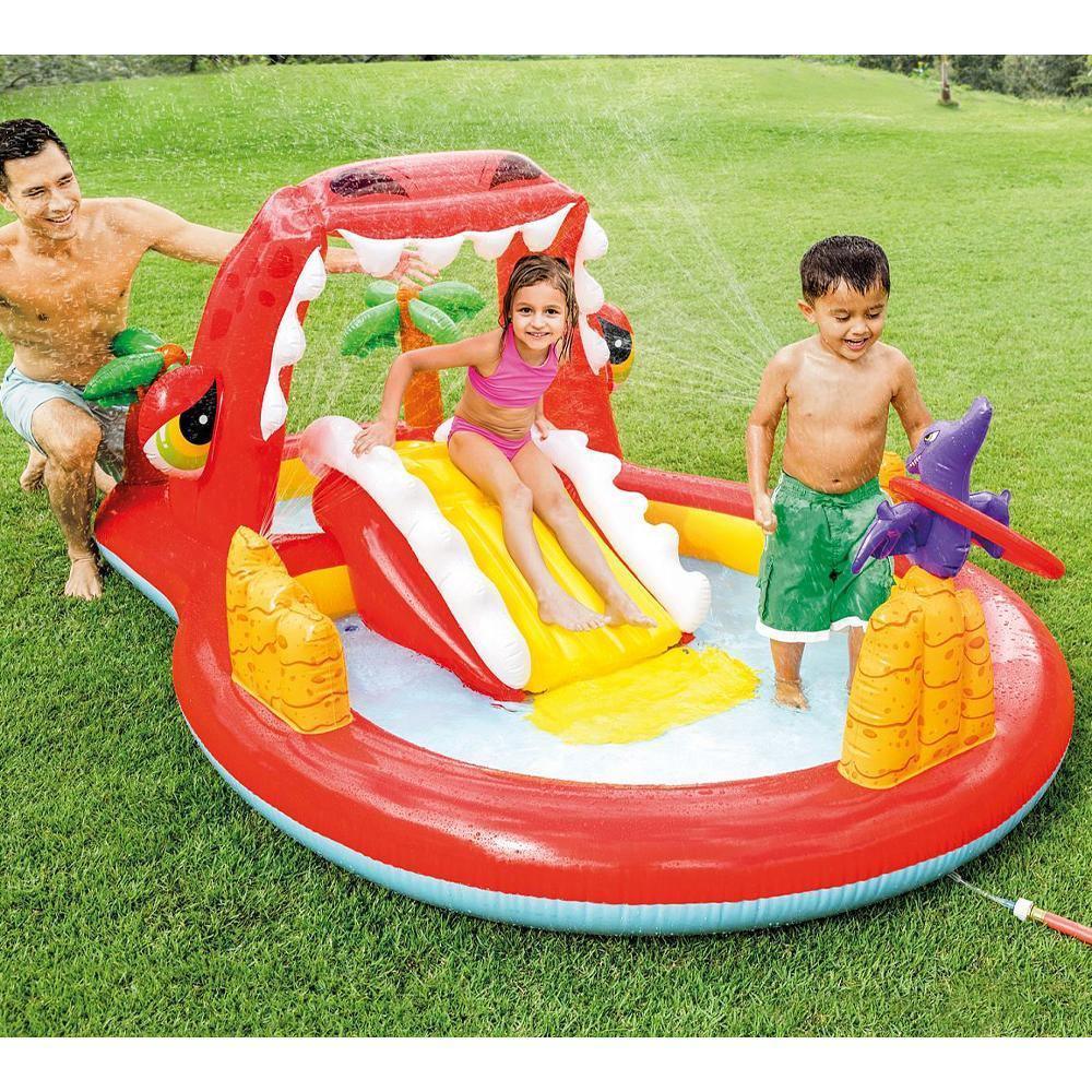 (NET)INTEX Happy Dino Play Center Pool 57163