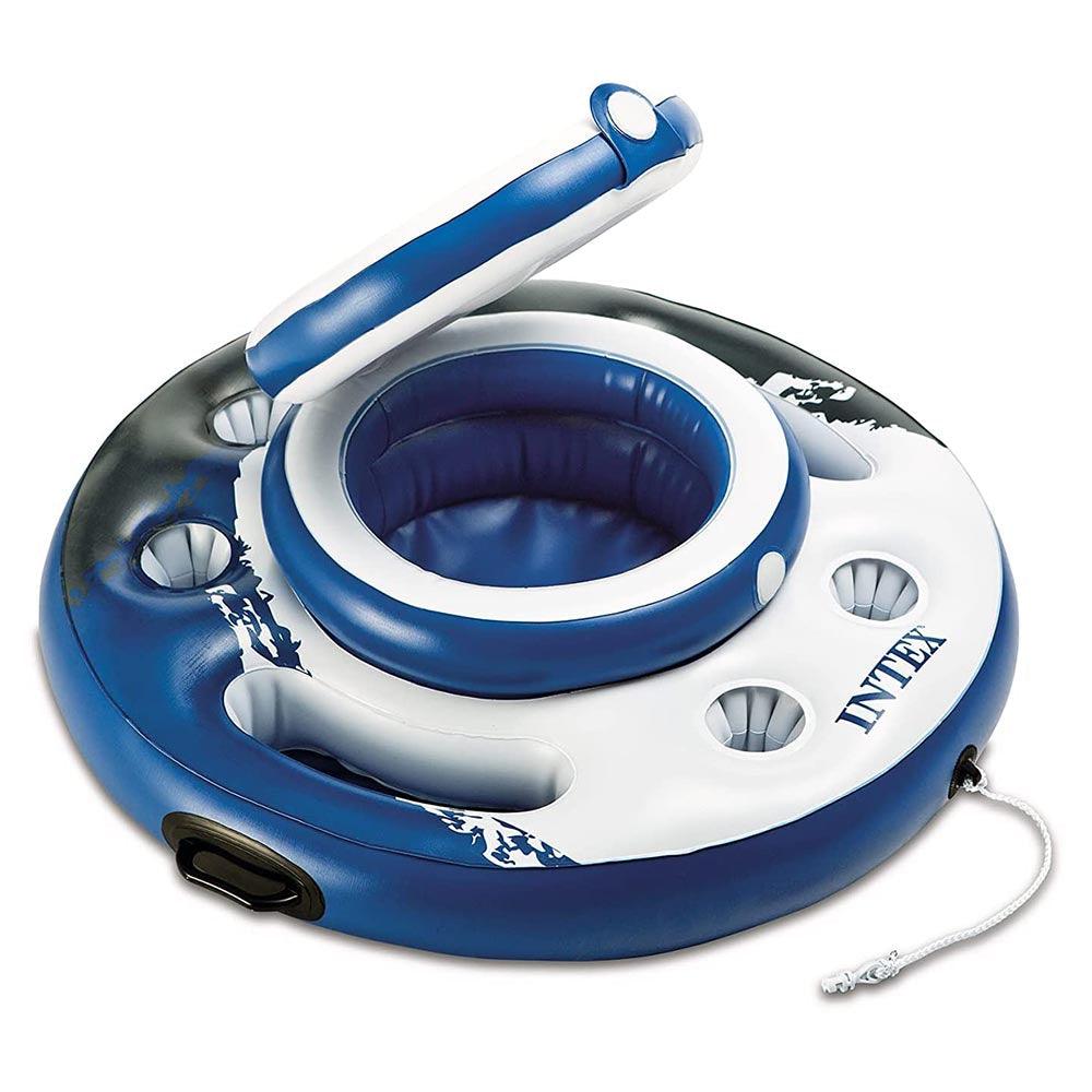 (NET)Intex Mega Chill Inflatable Floating Cooler