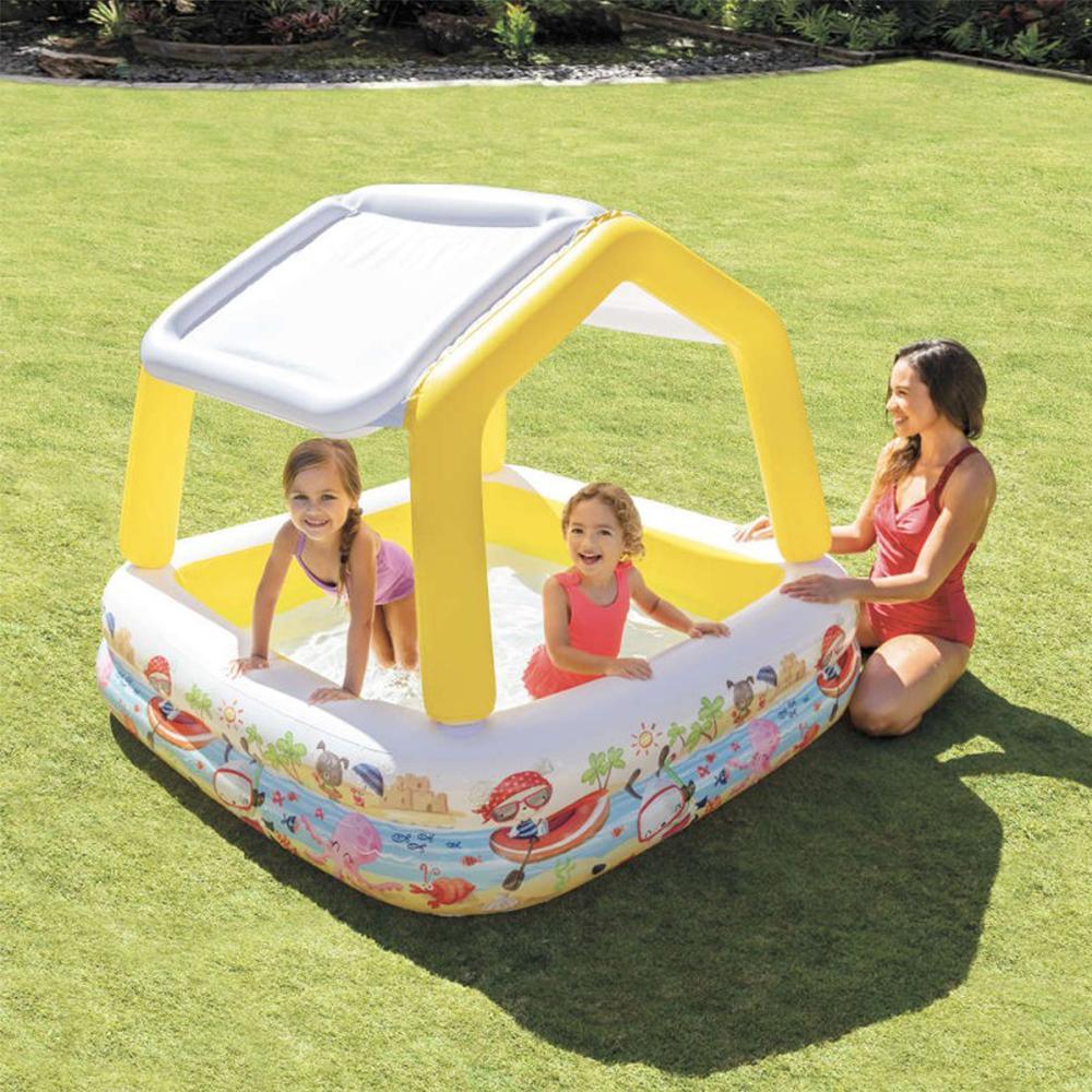 (NET)INTEX SUN SHADE POOL 157*157*122cm