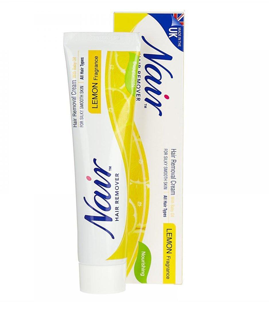(NET) Nair Hair Removal Cream with Baby Oil Lemon Fragrance 110g