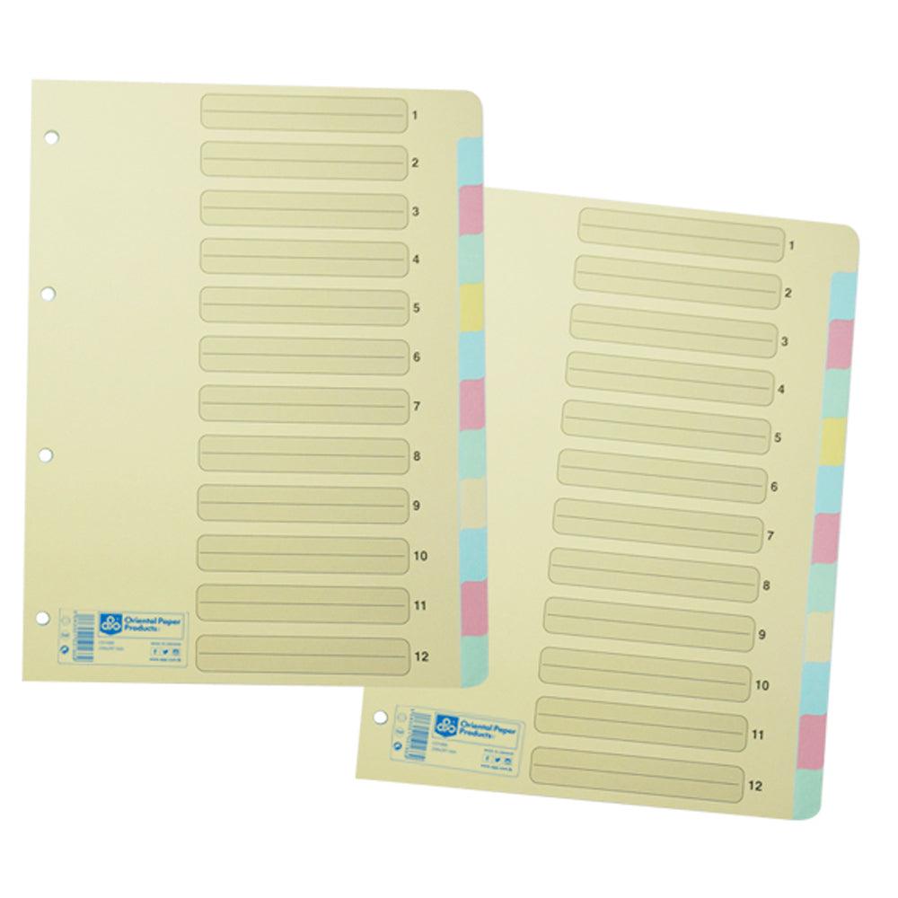 (NET) Opp Carton Separators 80 gsm 12 Parts 23 x 29.5 cm