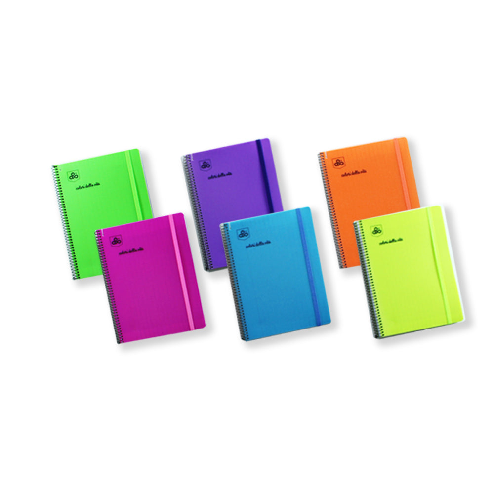 (NET) OPP Colori Della Vita  Copybook - 48 sheets - LA/ 16.5 x 21 cmYellow