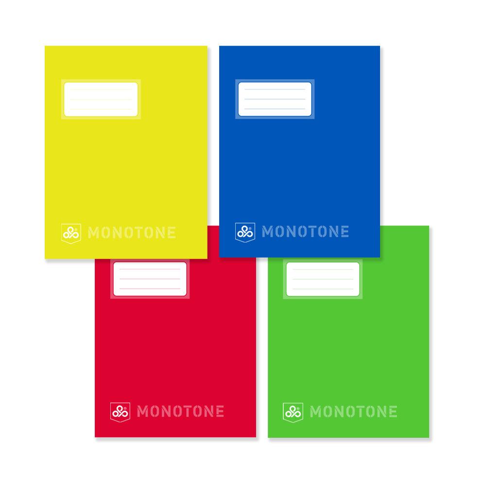 **(NET)** Opp Monotone 60 Gsm 48 Sheets 16.5 x 21 cm - 2 LineBlue