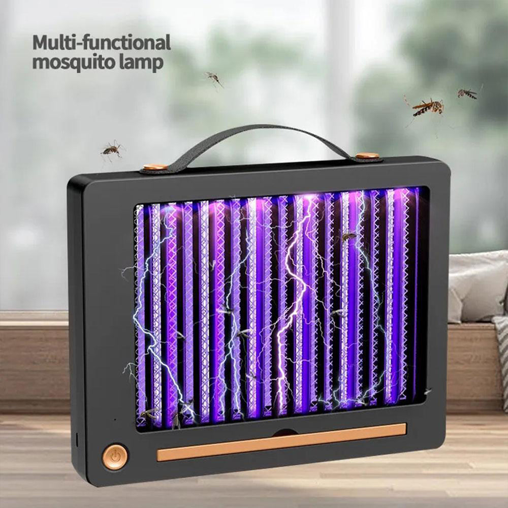 (NET) Portable Mosquito Killer Lamp ElectricWhite