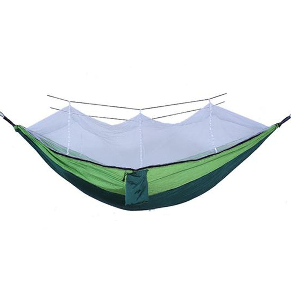 (net)Premium Quality Camping HammockGreen